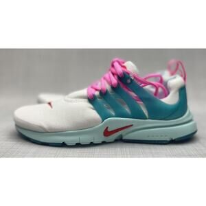 Nike Air Presto Running Womens 4Y White Jade Ice Teal Red 833875-103